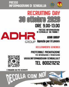 volantino Adhr decolla con noi